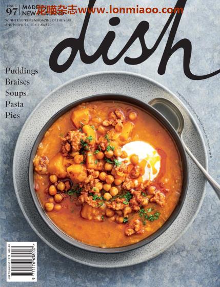 [新西兰版]Dish 经典美食杂志PDF电子版 2021年 N97